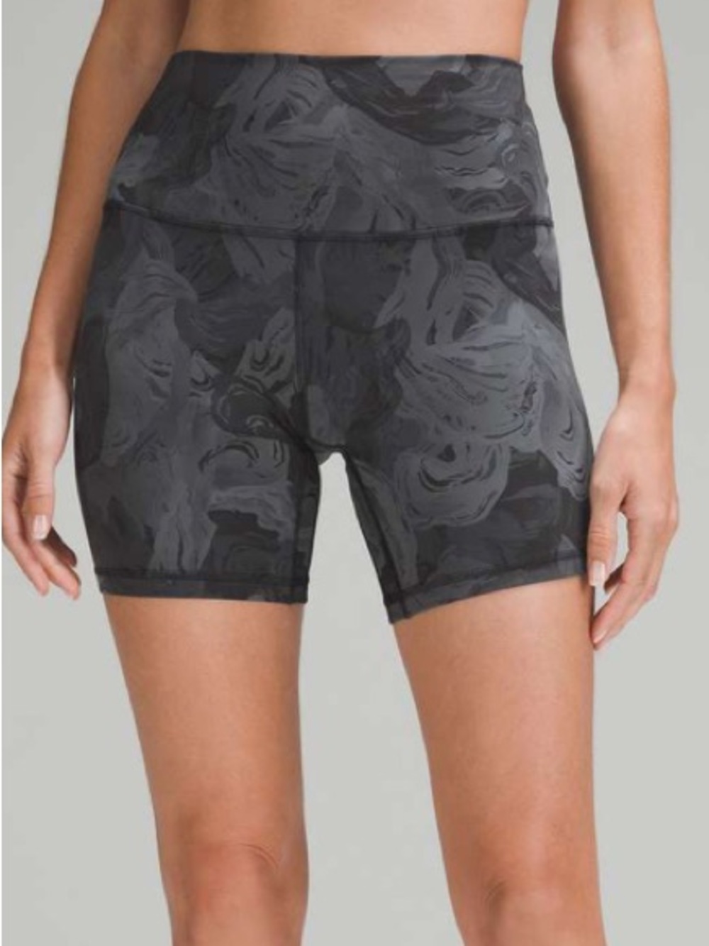 Lululemon Align High-Rise Short 6"
Stencil Dreams Black Multi Biker Shorts - Picture 2 of 9
